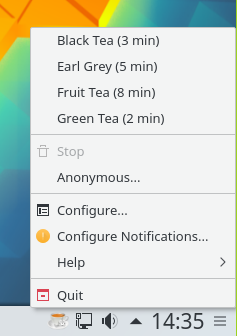 screenshot 1 of Kteatime