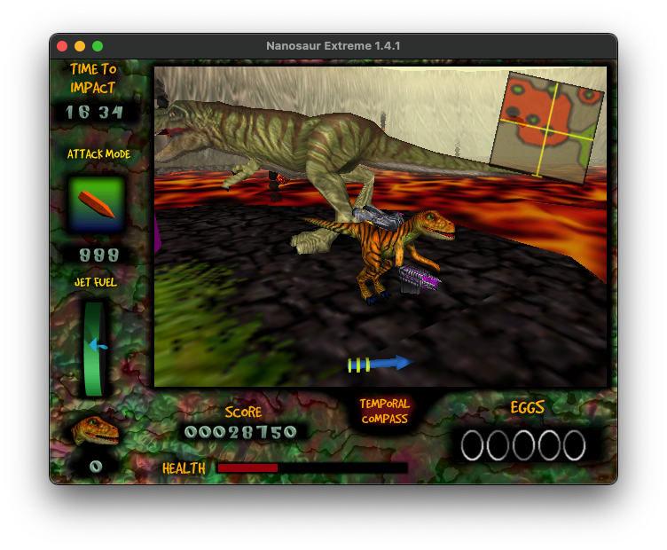 screenshot 1 of Nanosaur