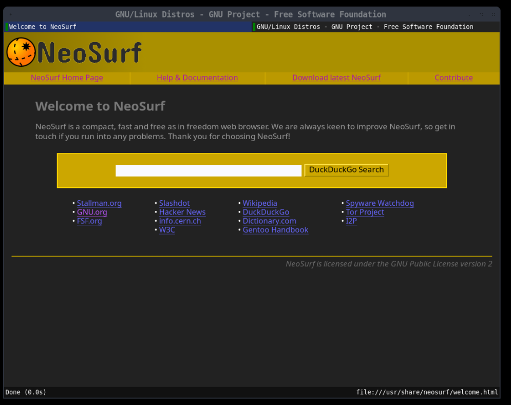 screenshot 1 of Neosurf