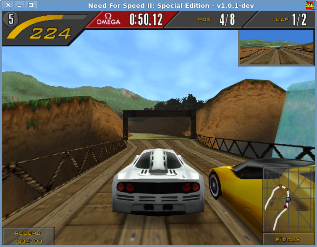 screenshot 1 of Need For Speed II SE
