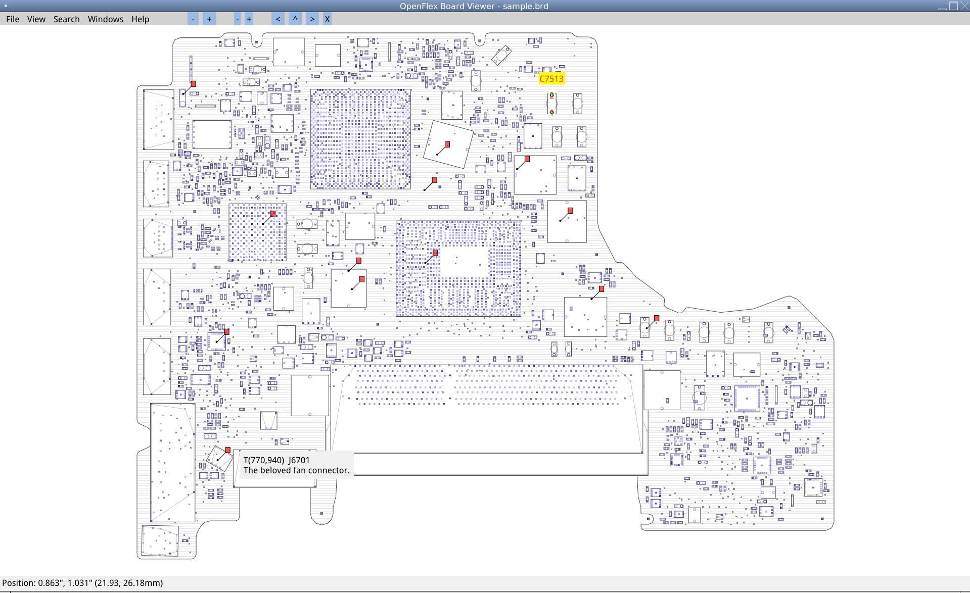 screenshot 1 of OpenBoardView