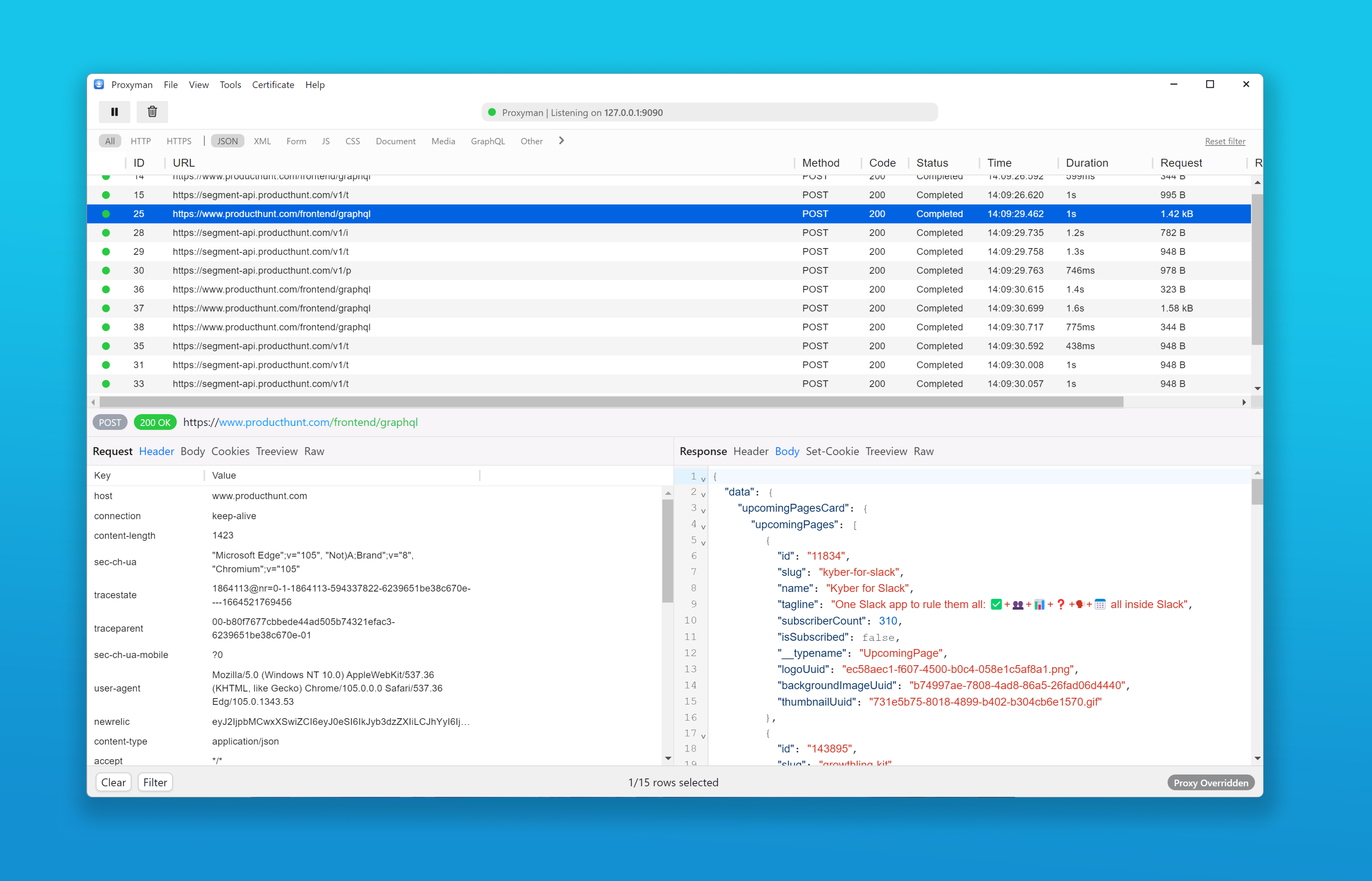 screenshot 1 of Proxyman