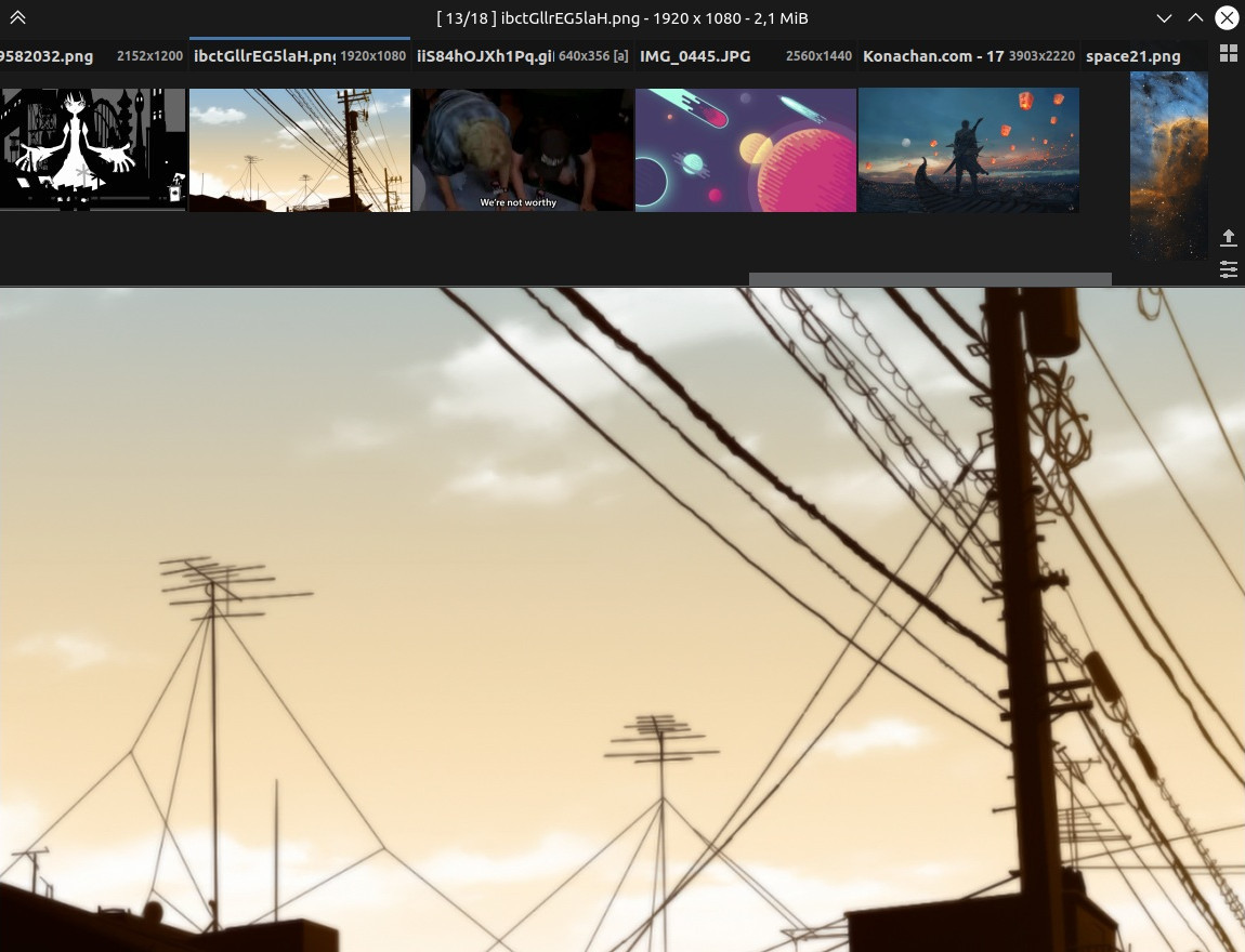screenshot 1 of qimgv