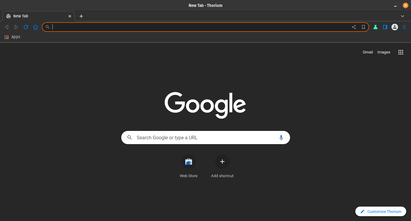 screenshot 1 of Thorium