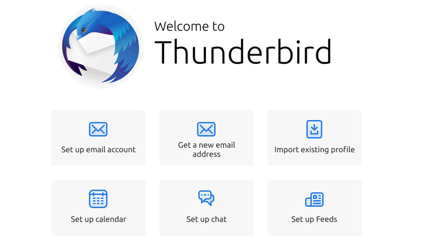 screenshot 1 of Thunderbird