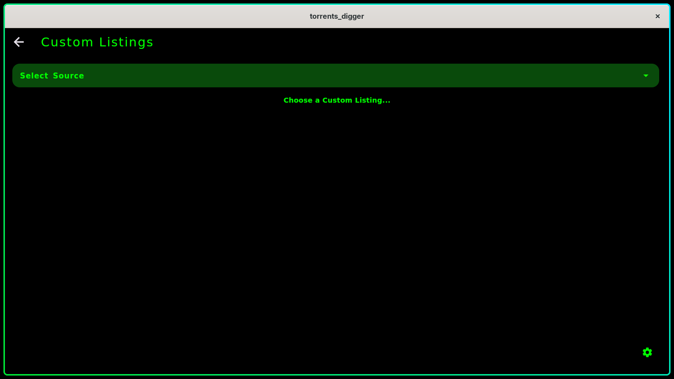 screenshot 1 of Torrents Digger