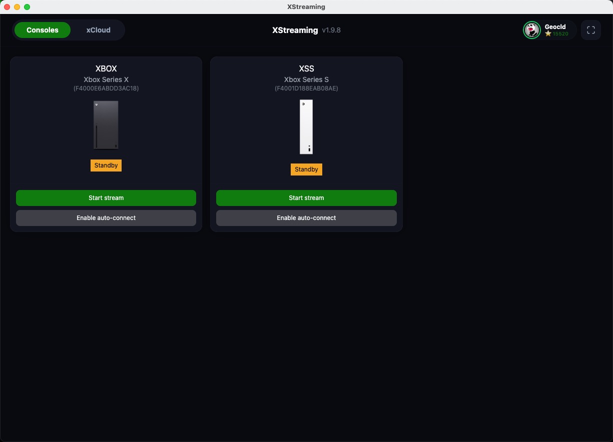 screenshot 1 of XStreaming Desktop
