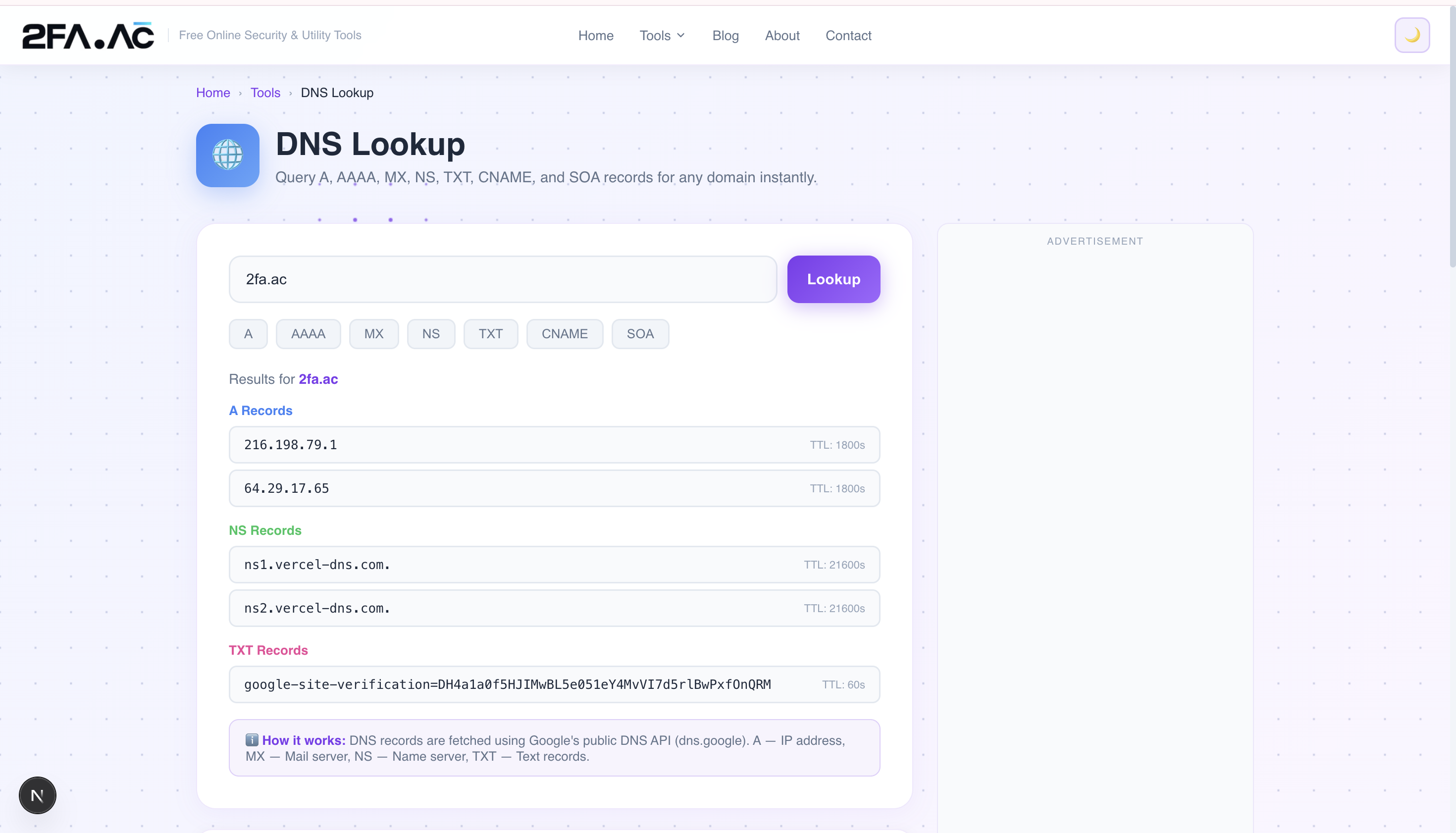 How DNS lookup works — step by step diagram