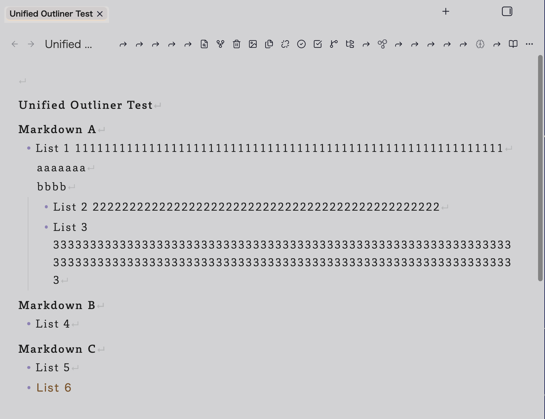 A structured Markdown note open in Obsidian