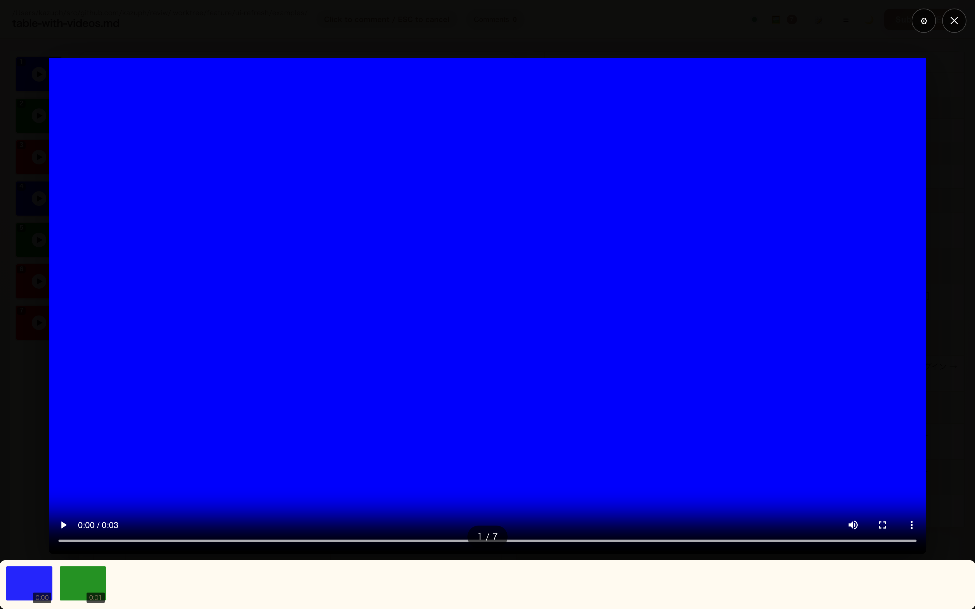 Video Fullscreen