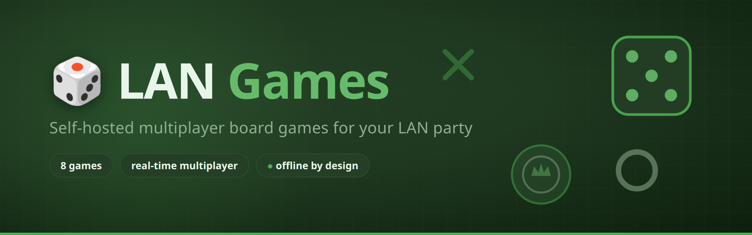 LAN Games — self-hosted multiplayer board games for your LAN party