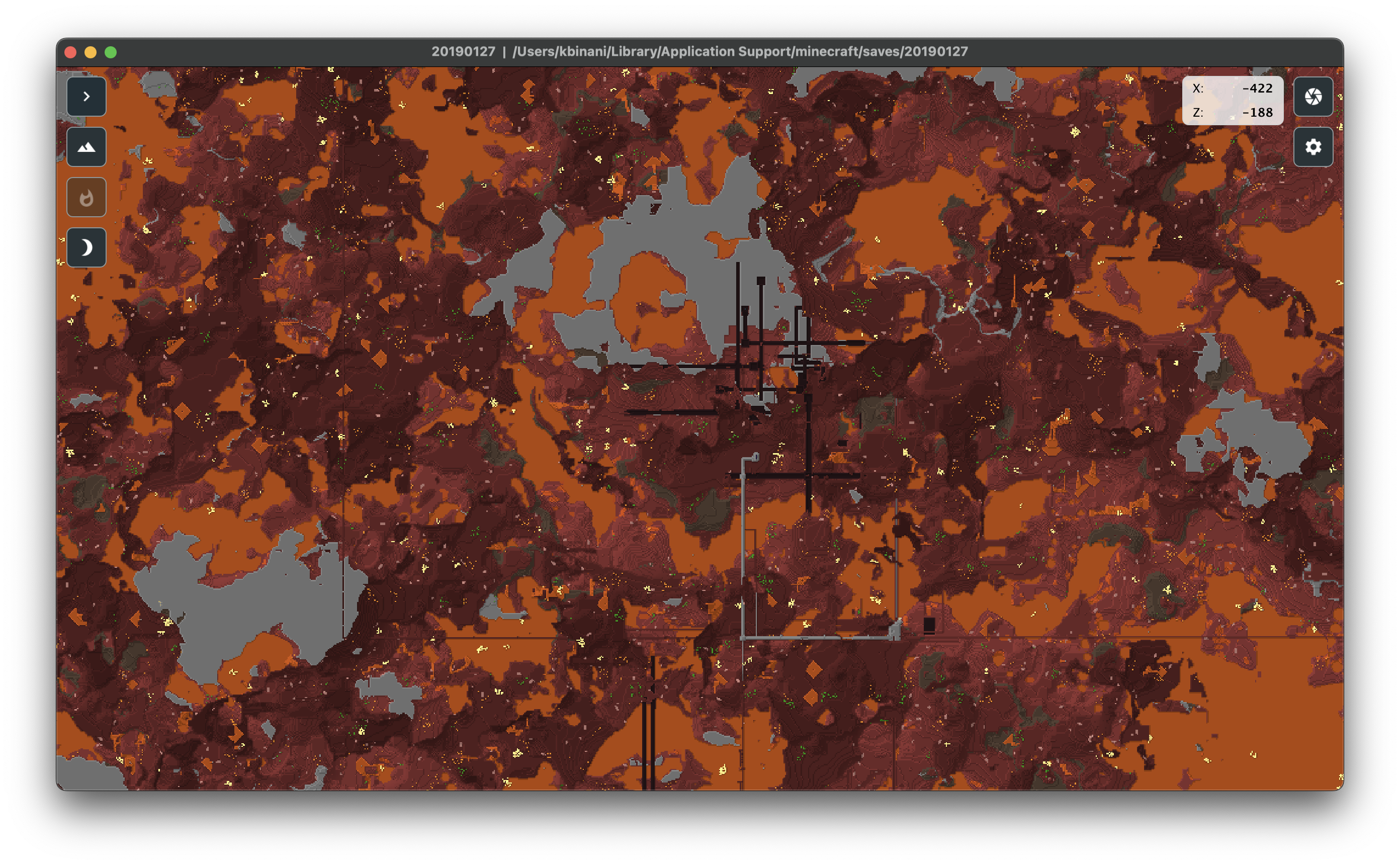 GitHub - kbinani/mcview: Minecraft: top-down 2D map viewer