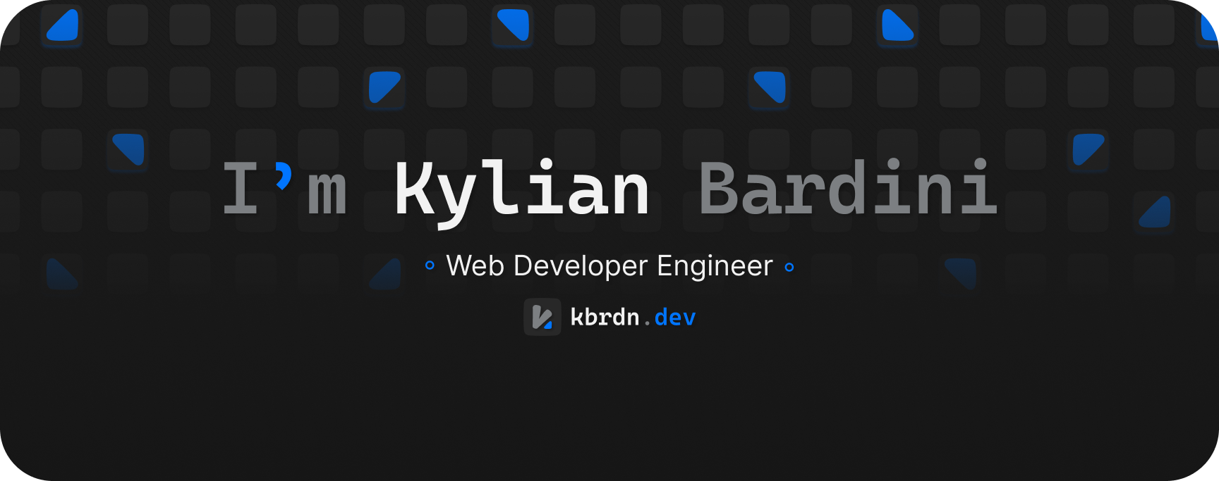 Kylian Bardini - Full Stack Developer Junior