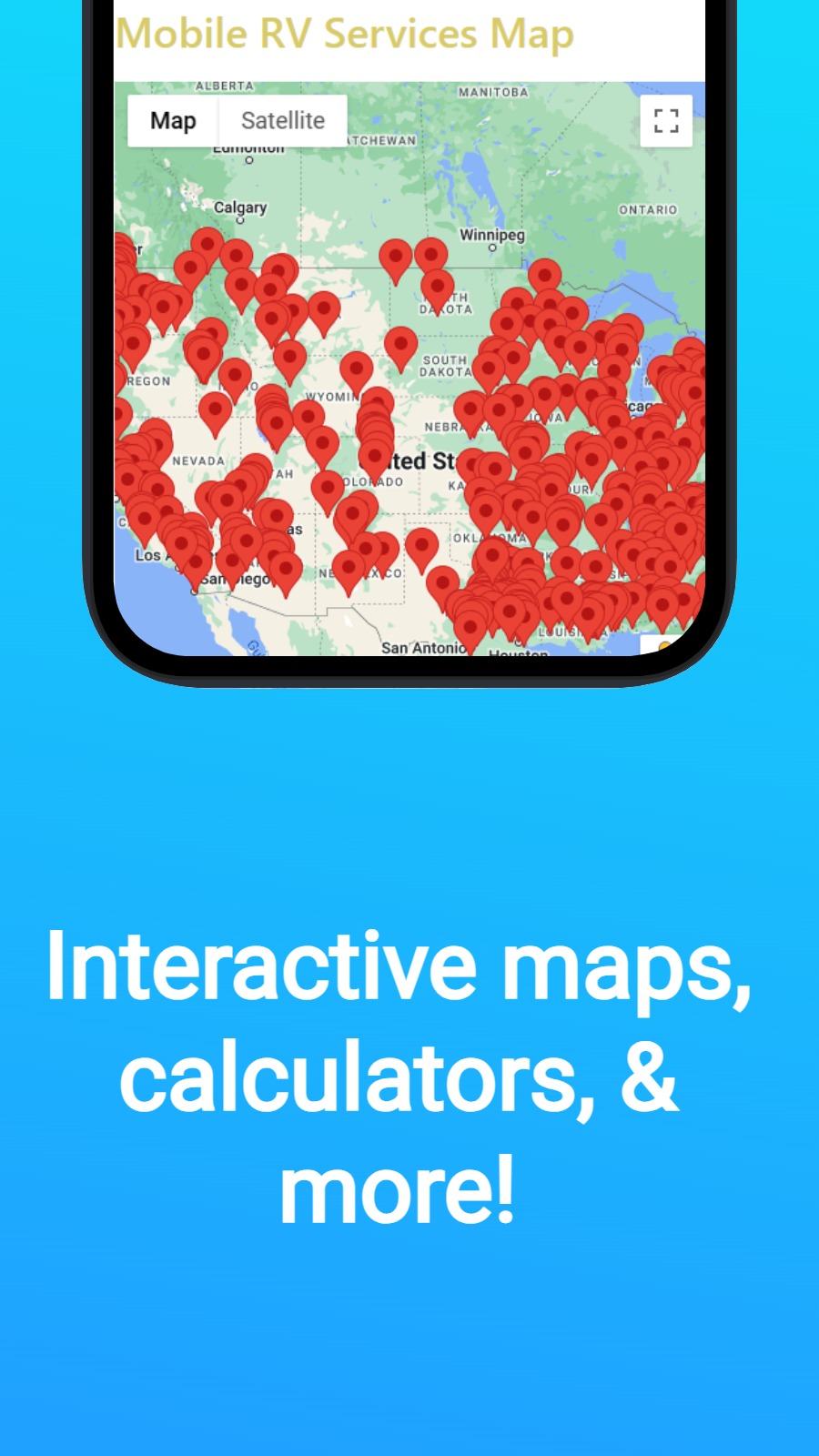 Interactive maps, calculators, & more!