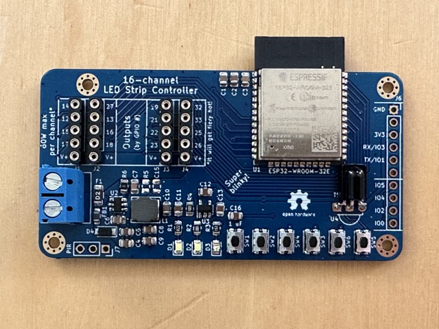 KbxLEDController-16ch, from the project README