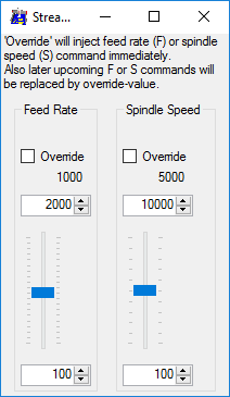 GRBL-Plotter Override