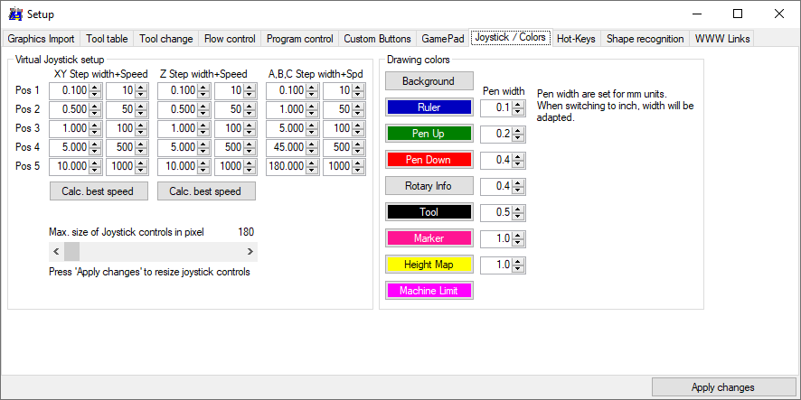 GRBL-Plotter Setup8