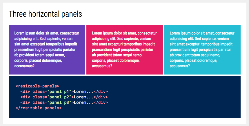 Component's Demo