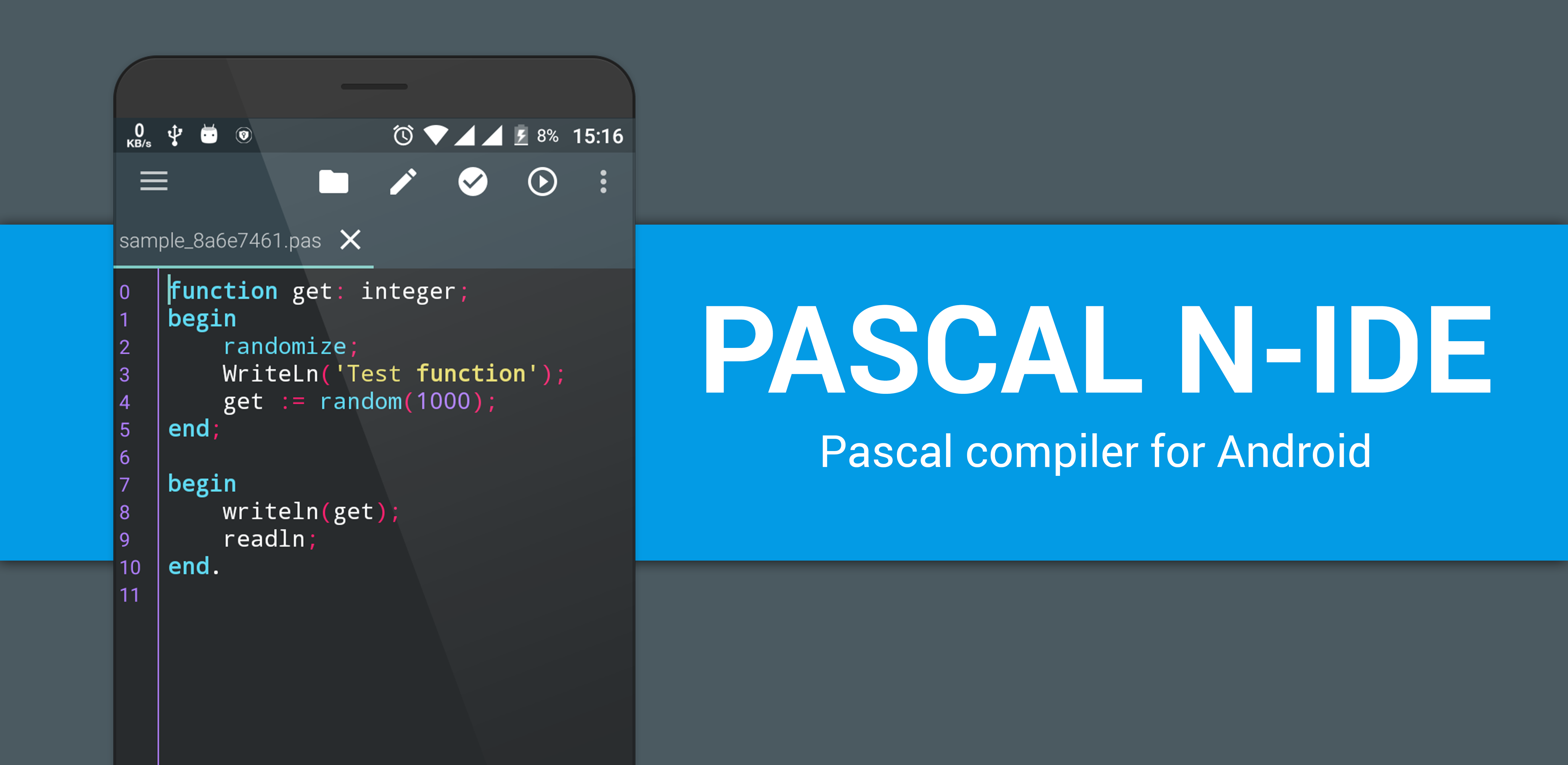 Pascal на телефон