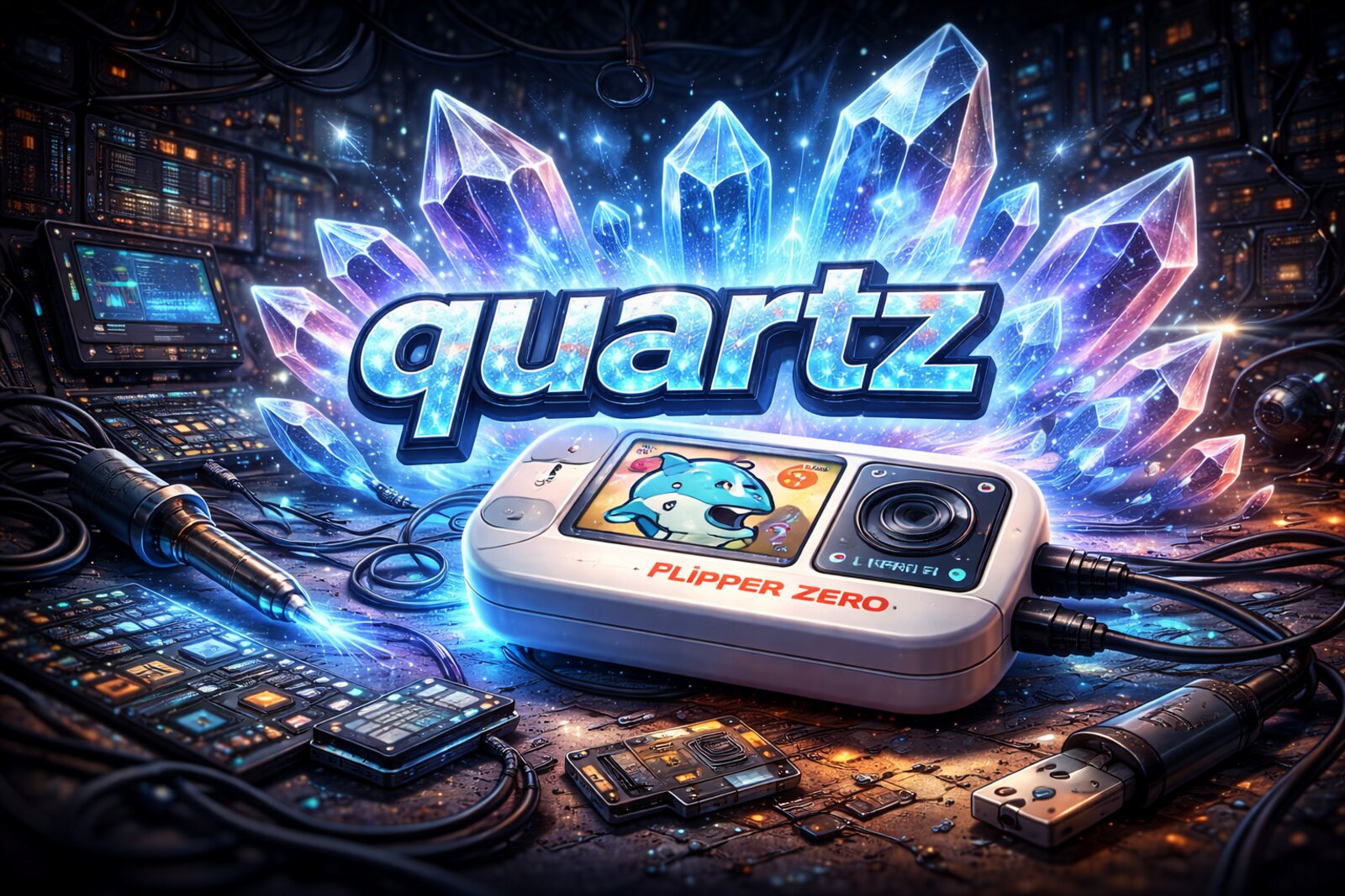 quartz — Crystal-native dev framework for Flipper Zero
