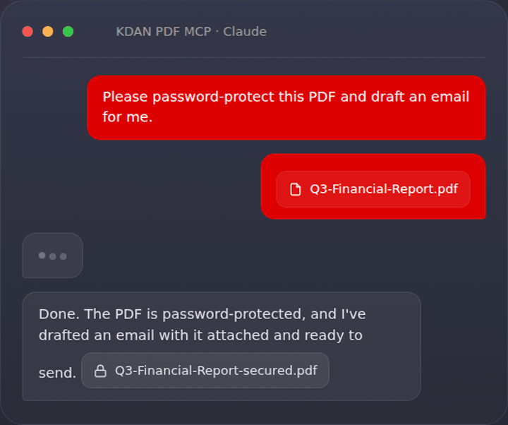 KDAN PDF MCP in action
