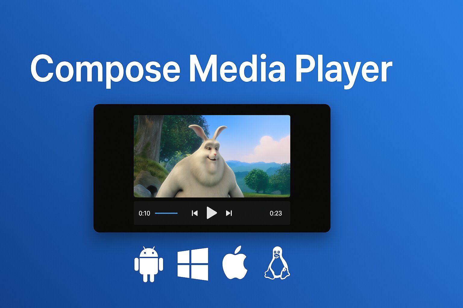 Componet Player ComposeMediaPlayer — KMP library for Android JVM, JVM, Kotlin/Native ...