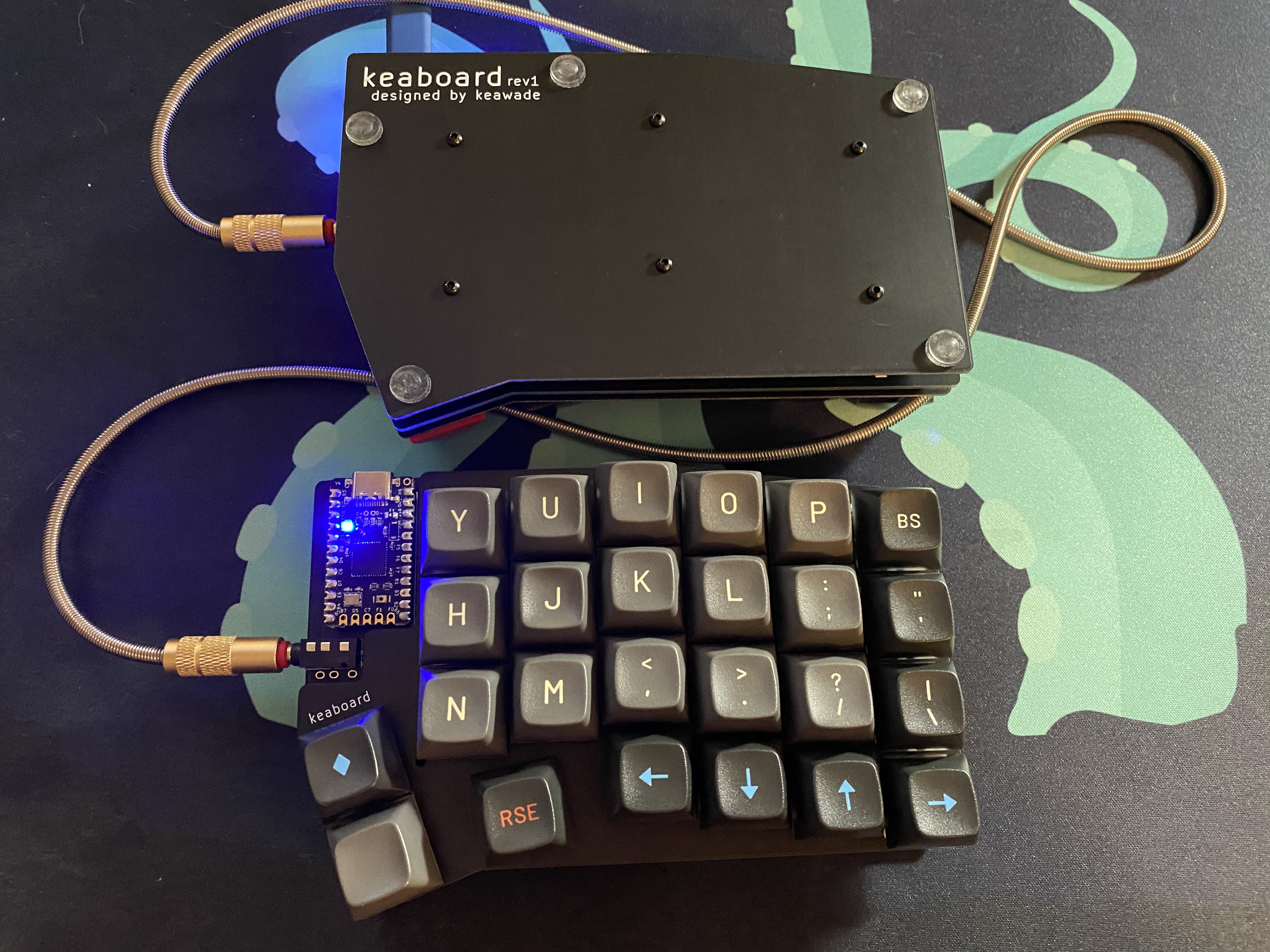 Keaboard rev1, from the project README