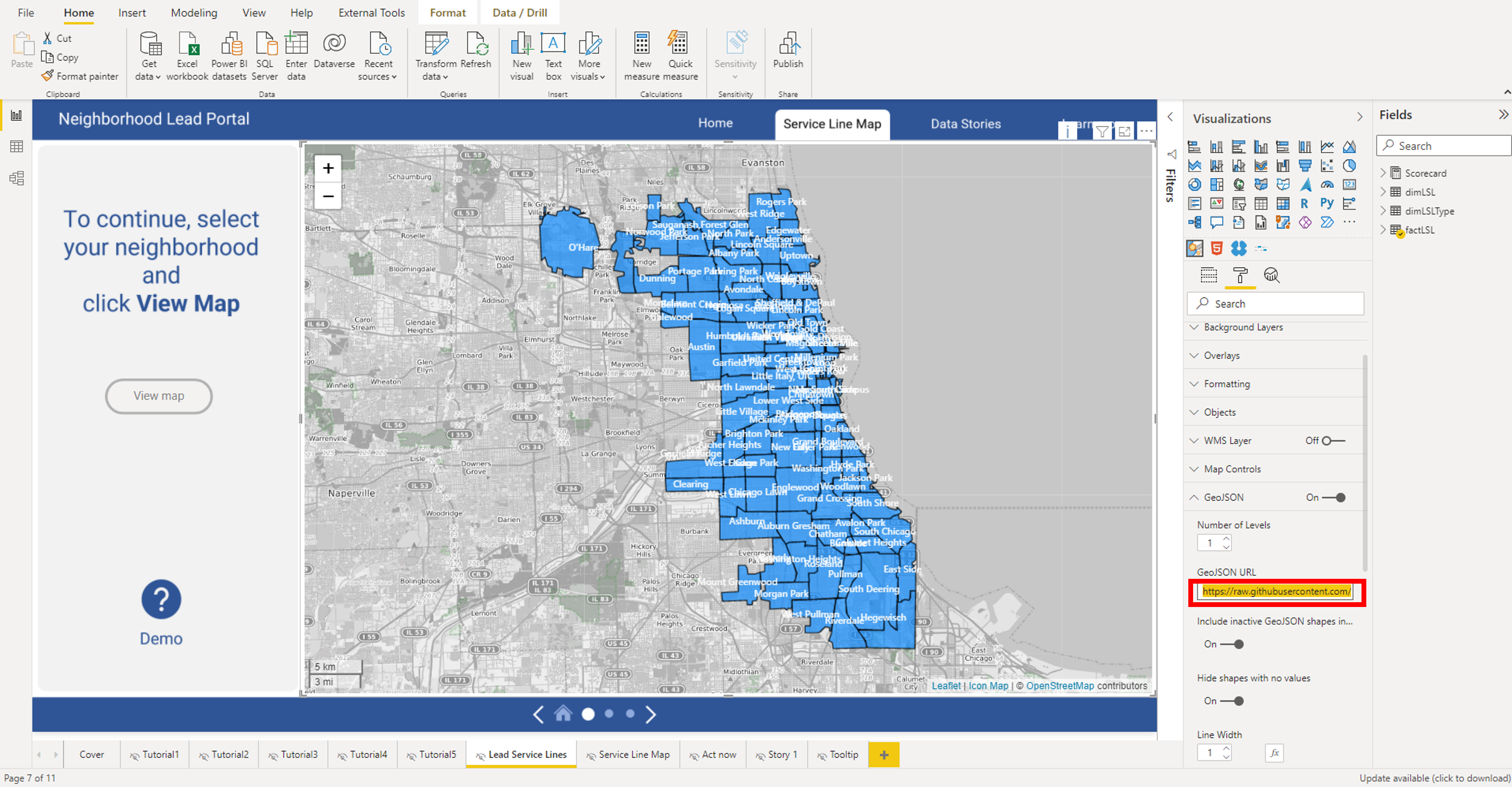 Update GeoJSON