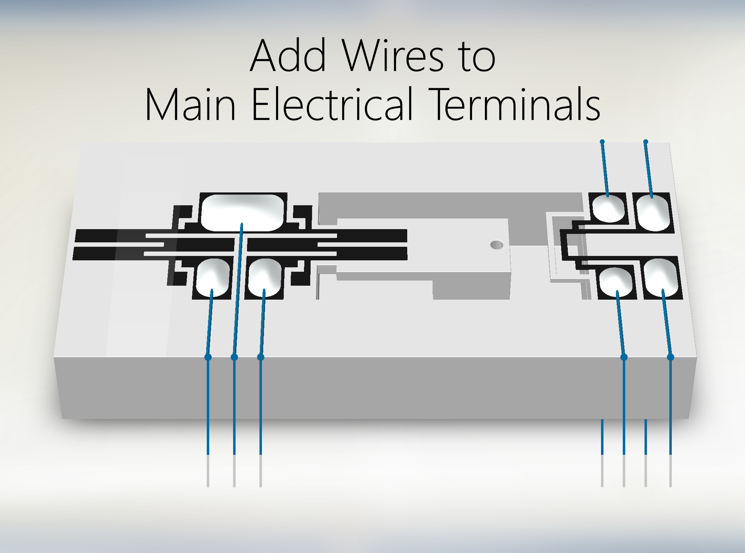 Add Wires to Main Electrical Terminals