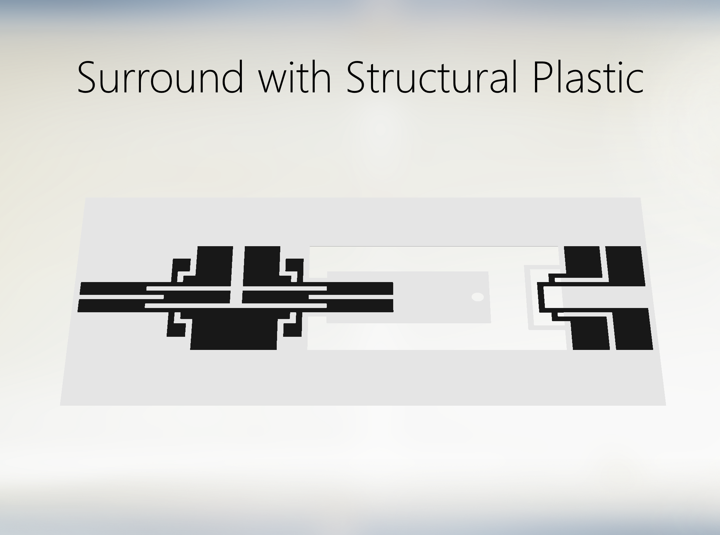 Surround with Structural Plastic