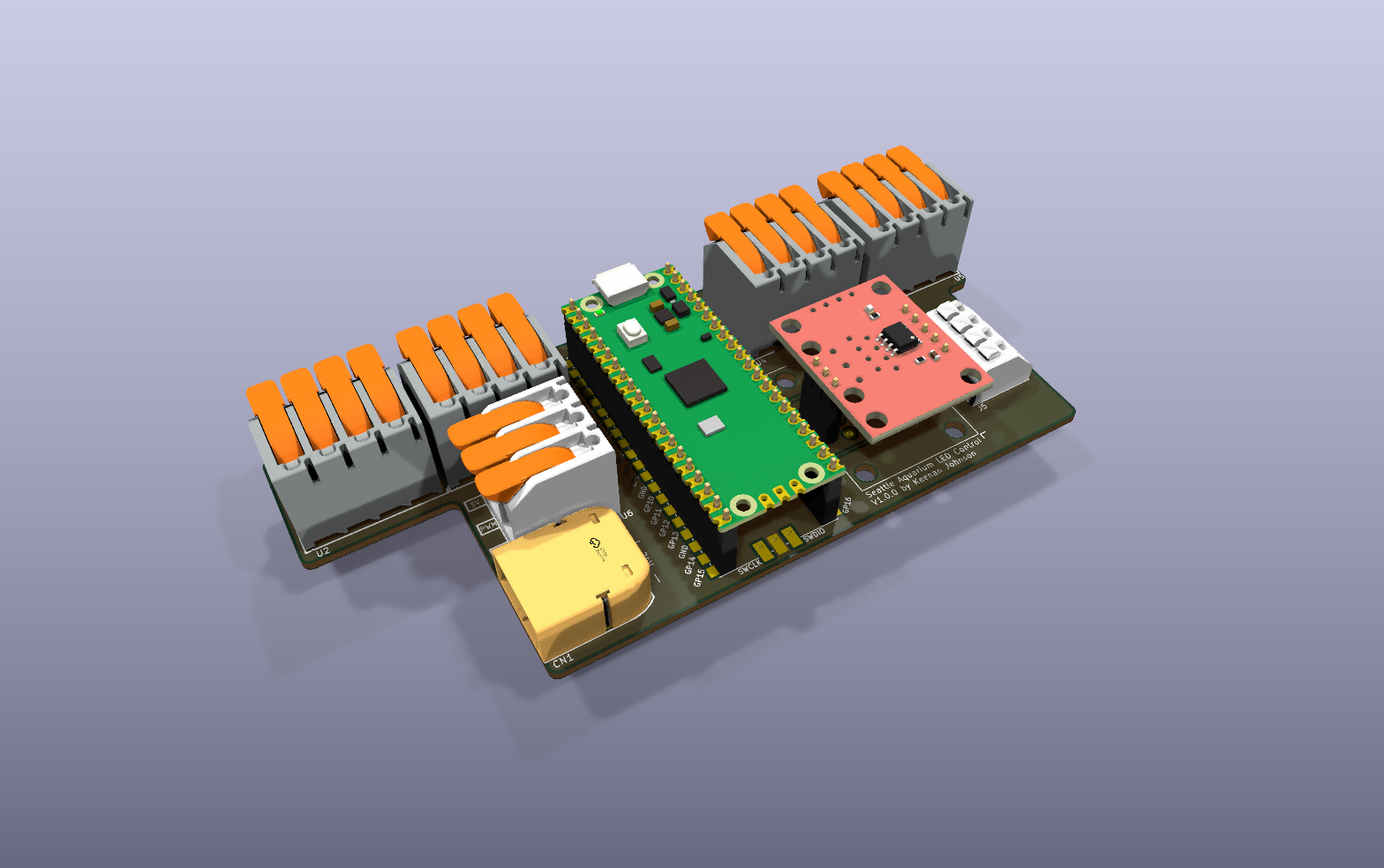 Deepsea light pcba, from the project README