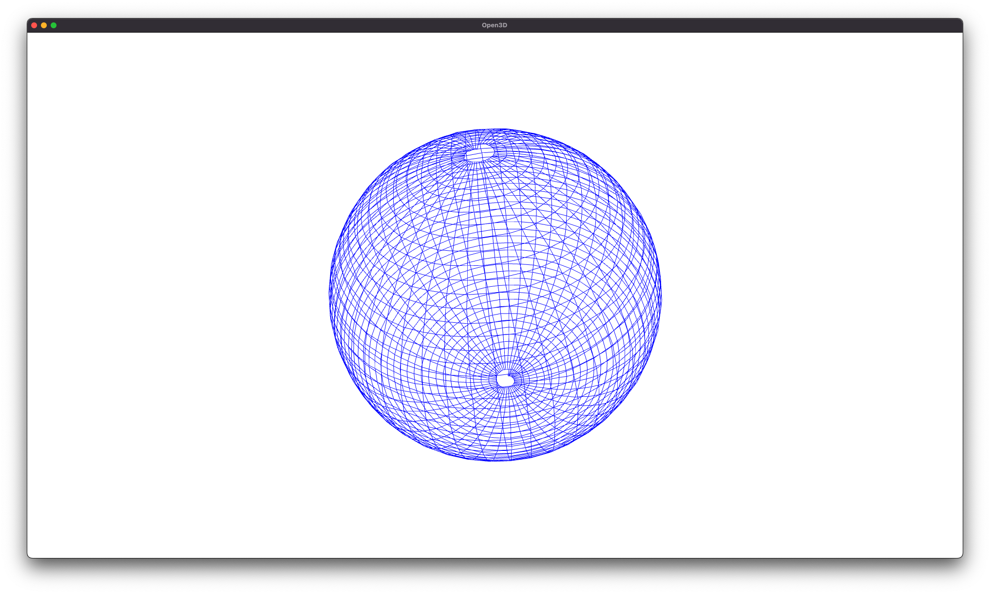 Sphere g2o dataset 3D visualization with globally optimal poses from SE-Sync