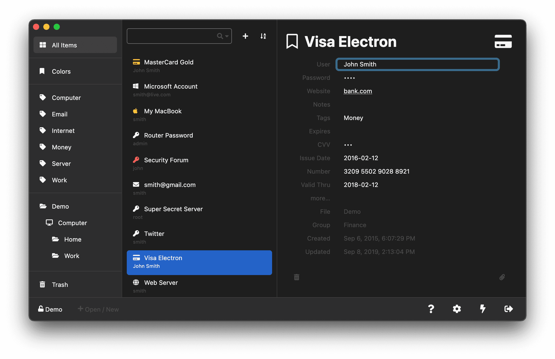 keeweb preview