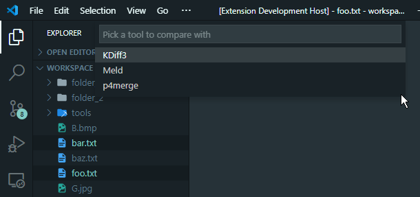 Vscode Compare Diff Of Two Files