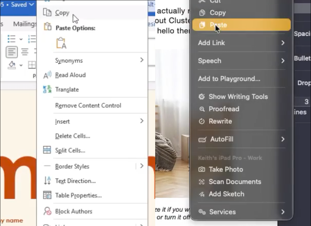 Seamless Clipboard Sync
