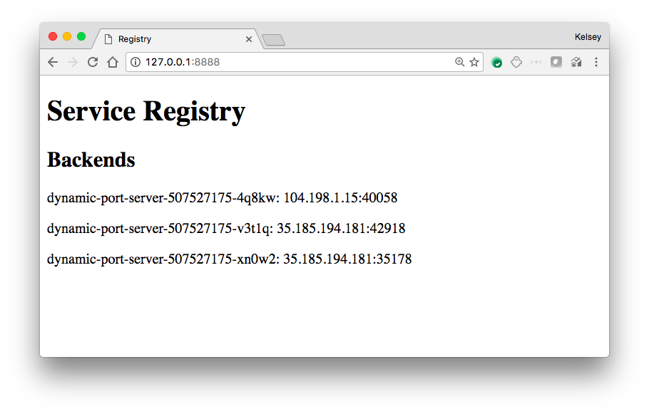 Service Registry