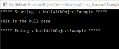 shows object case works same way