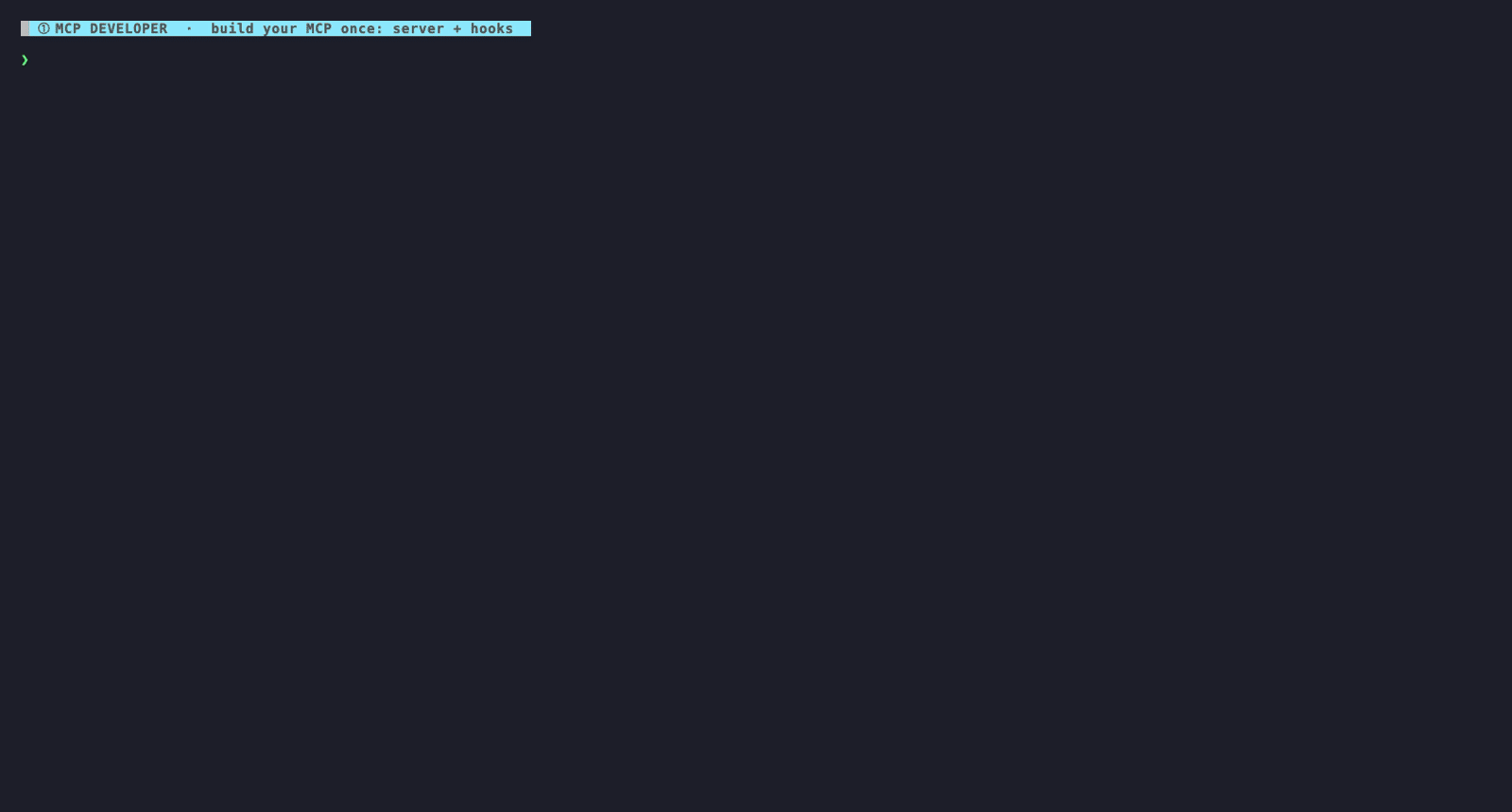 agent-connector showcase: define a connector once, ship it as your own branded CLI, install it via each host's native marketplace, and drive every CLI with one command.