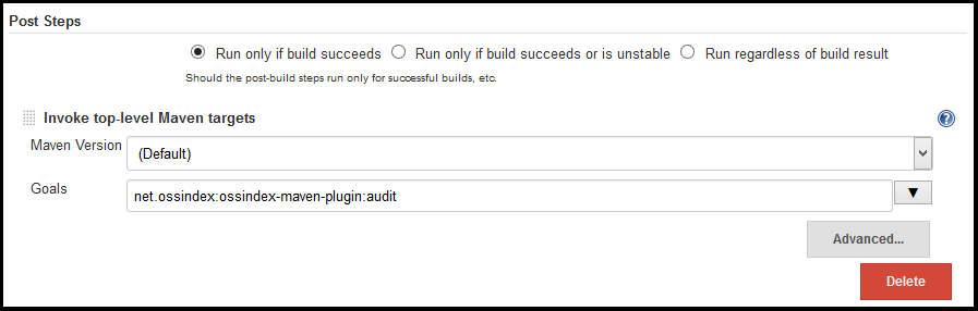 Jenkins config