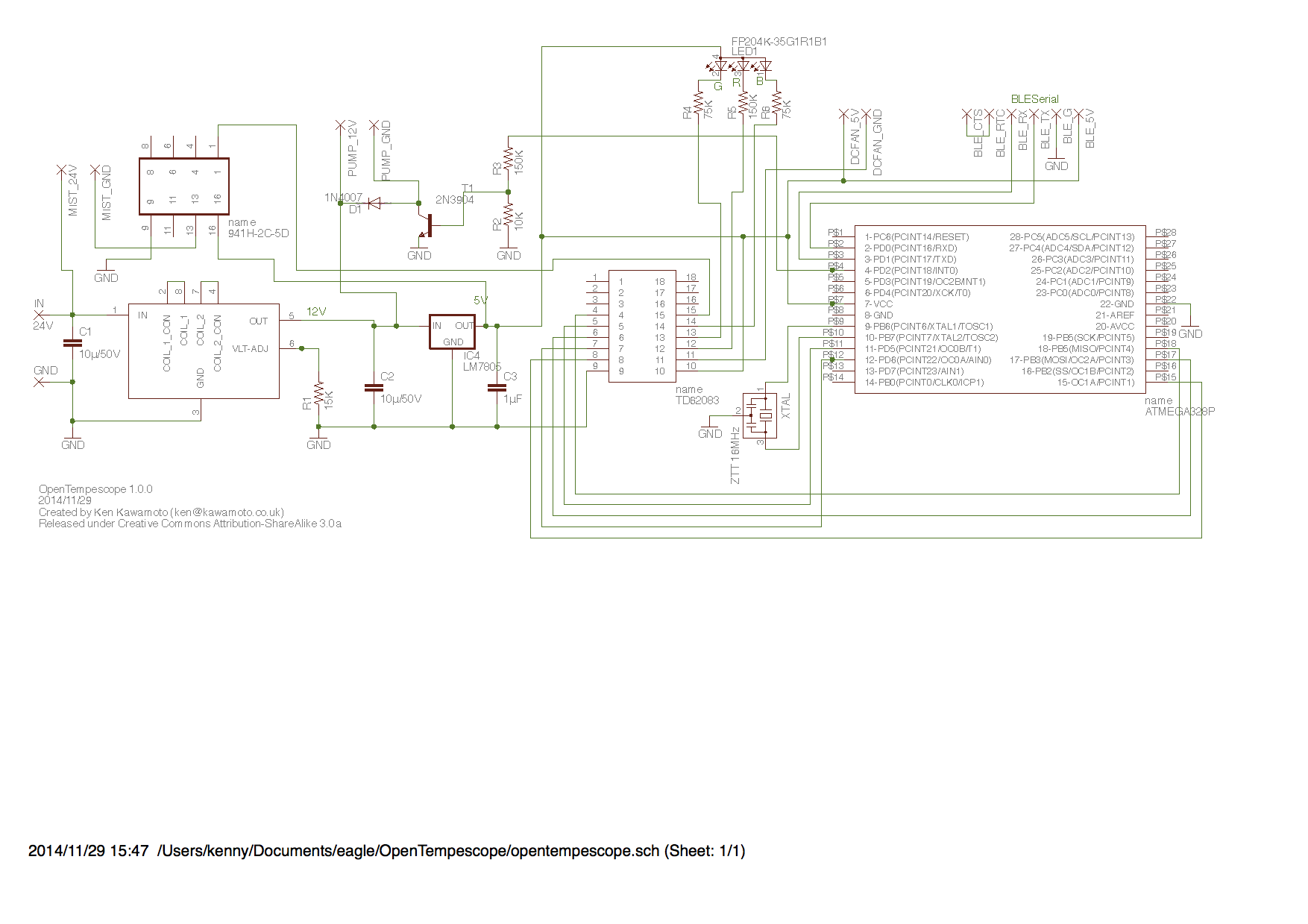 OpenTempescope schematics