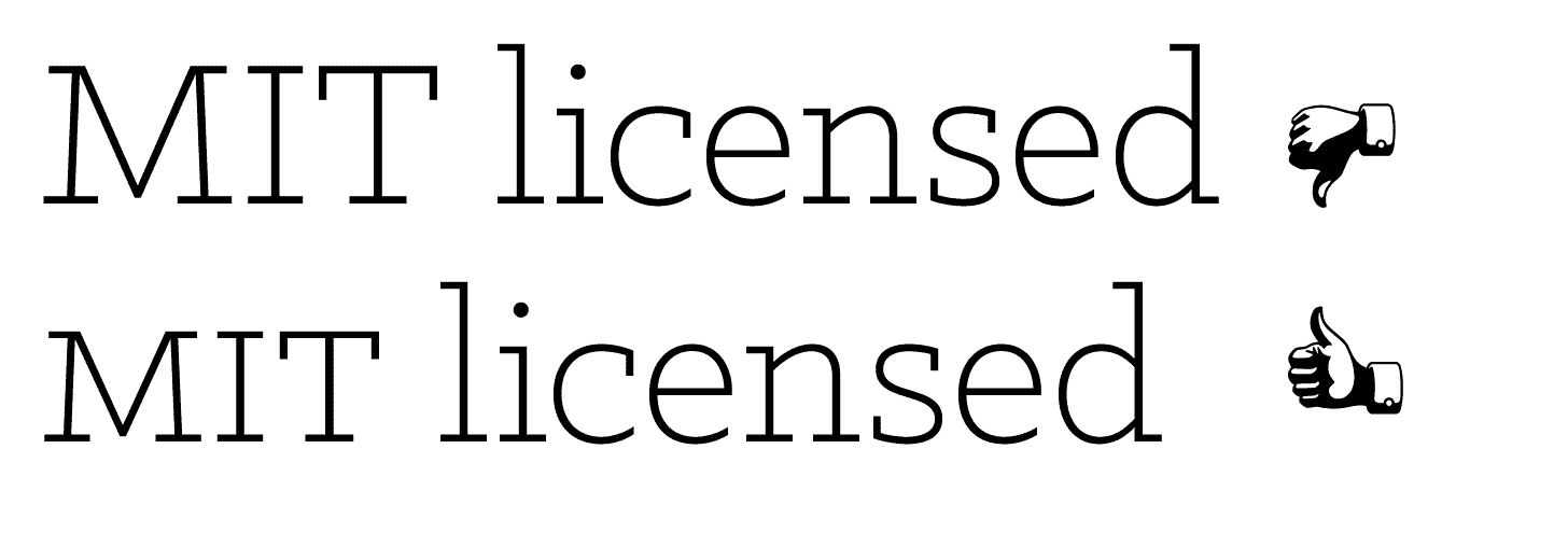 An example of small capitals.