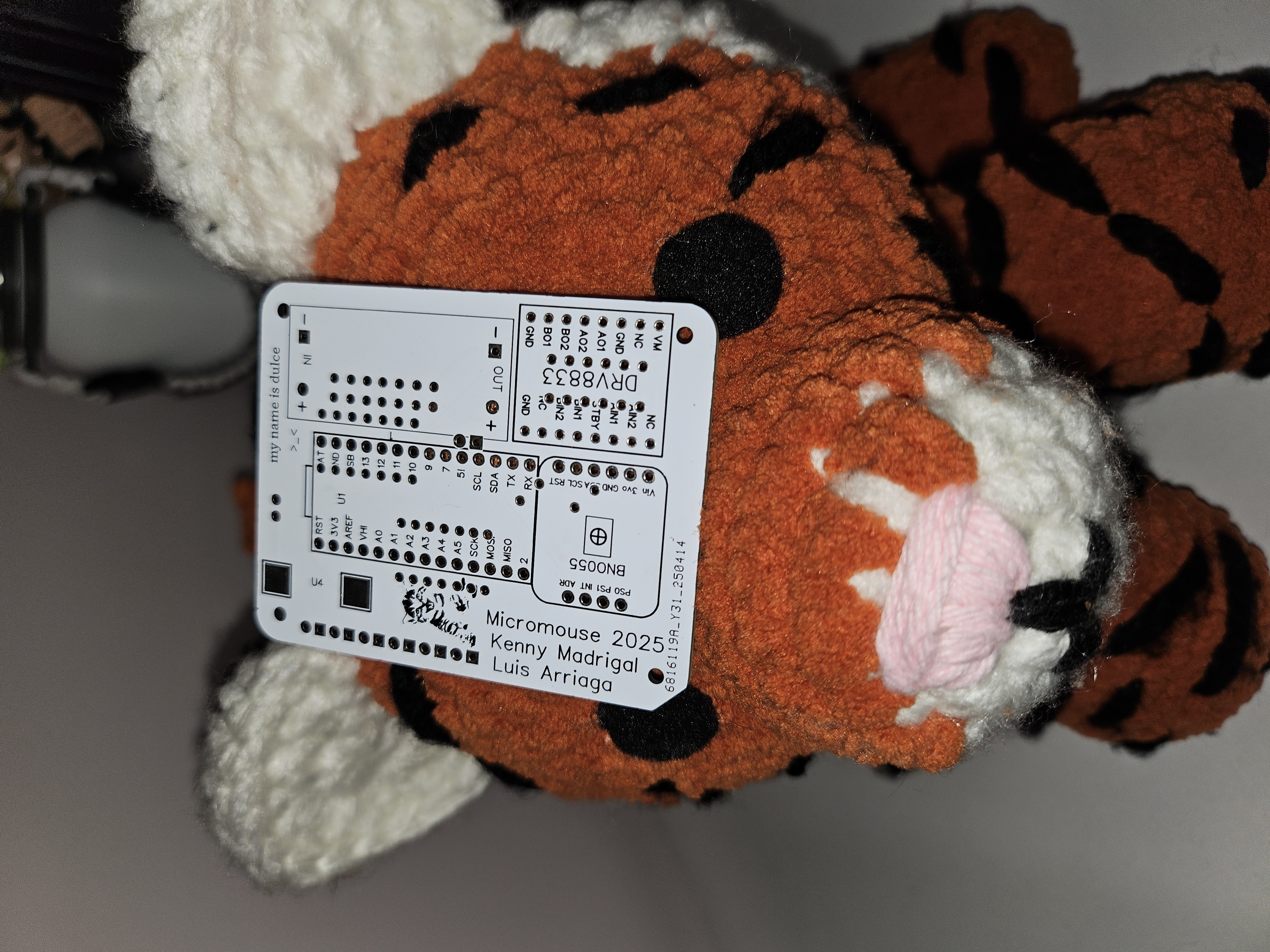 Dulce the Micromouse: Schematic and PCB preview