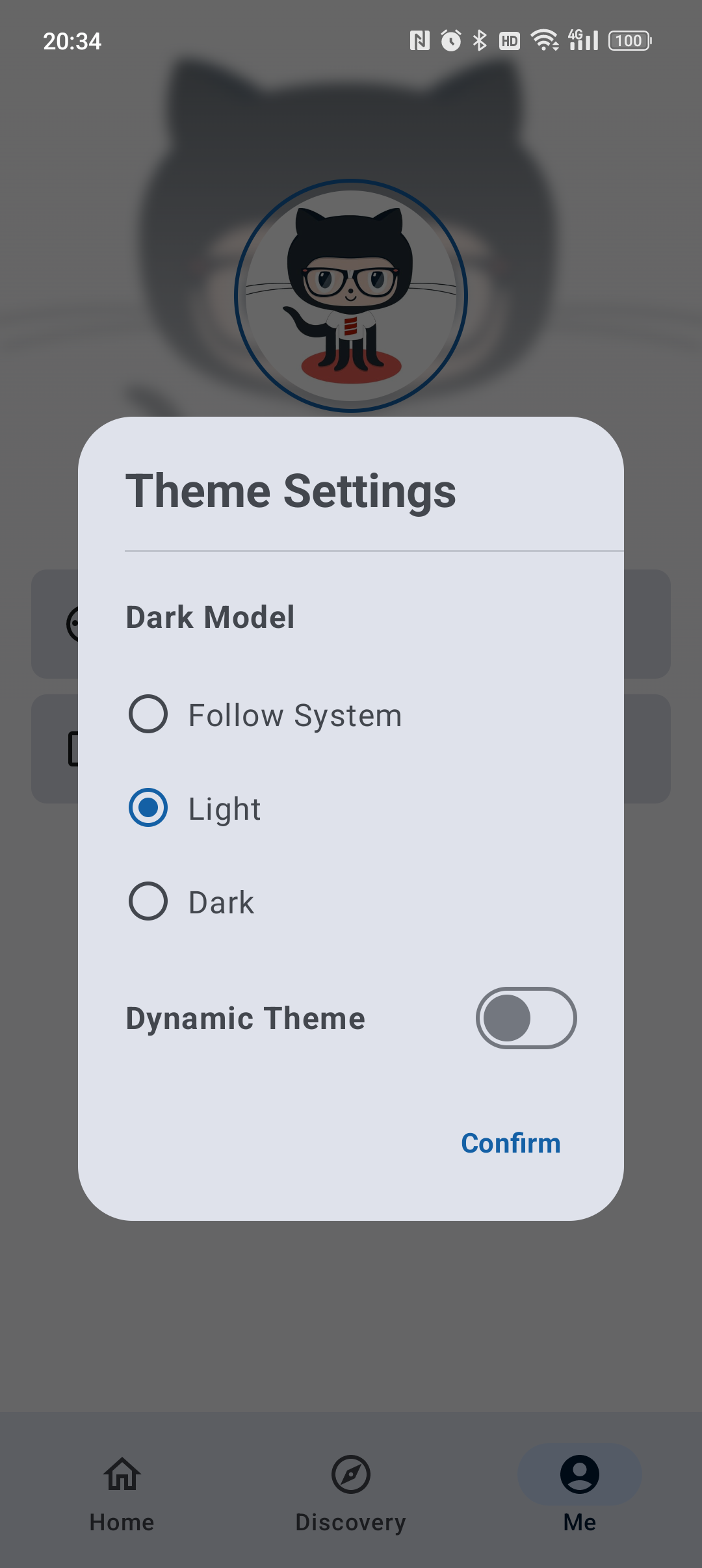 Theme Setting