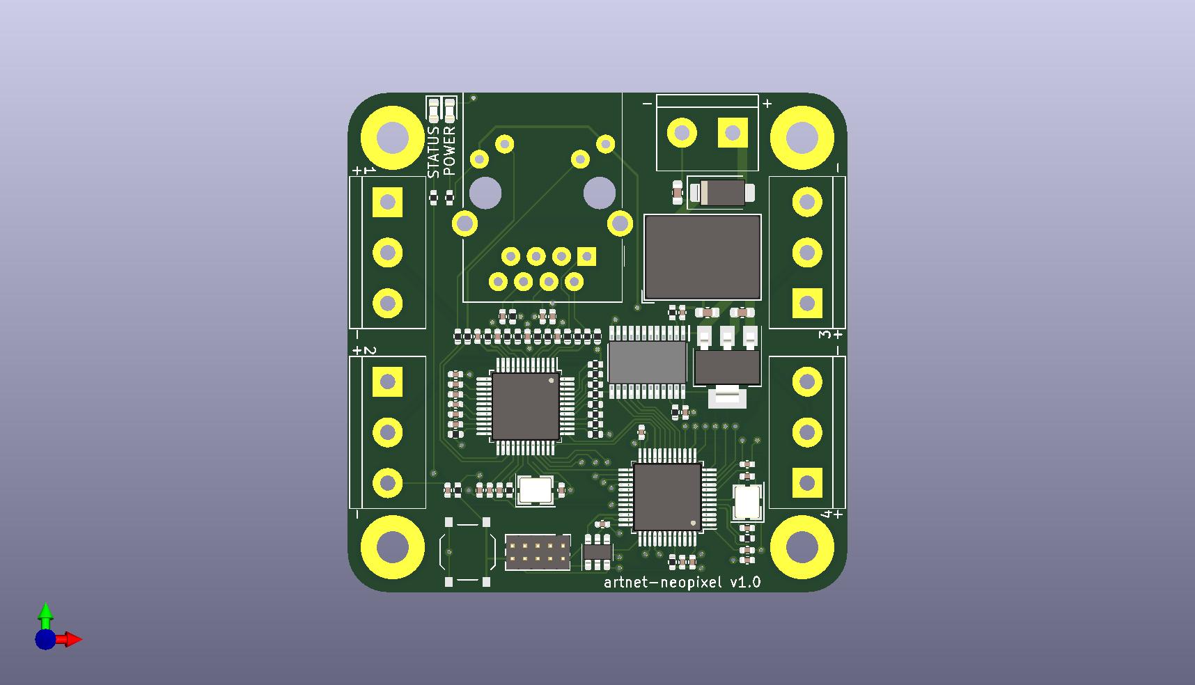Artnet neopixel, from the project README