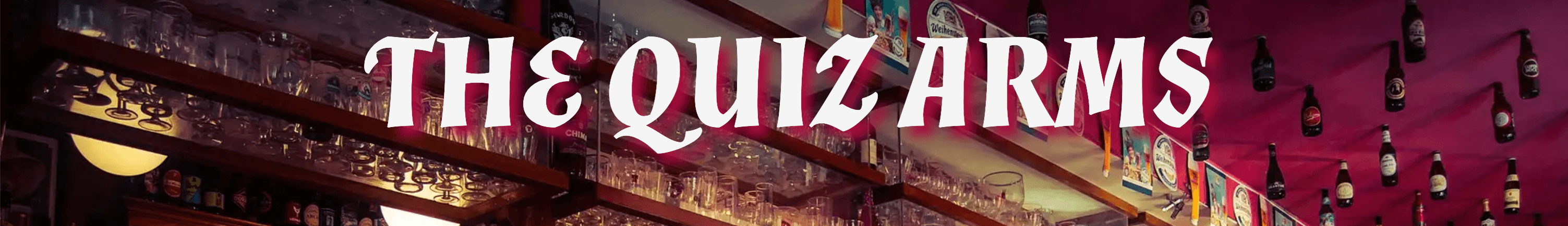 The Quiz Arms Banner