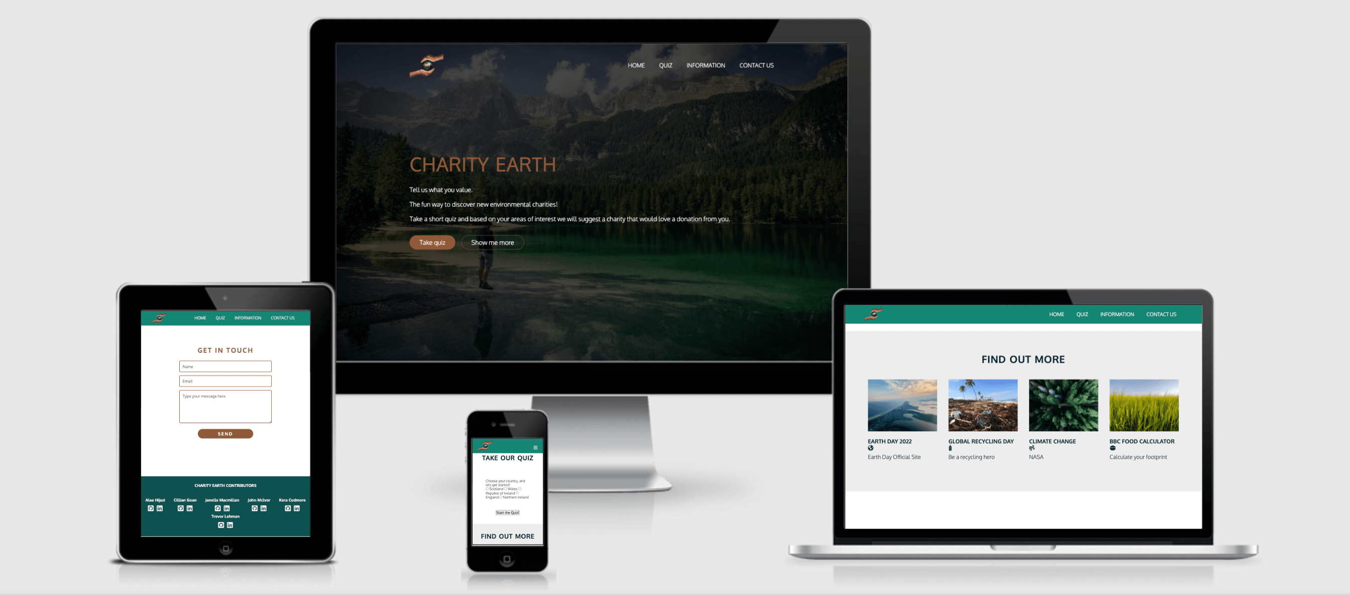 Charity Earth Responsive Image