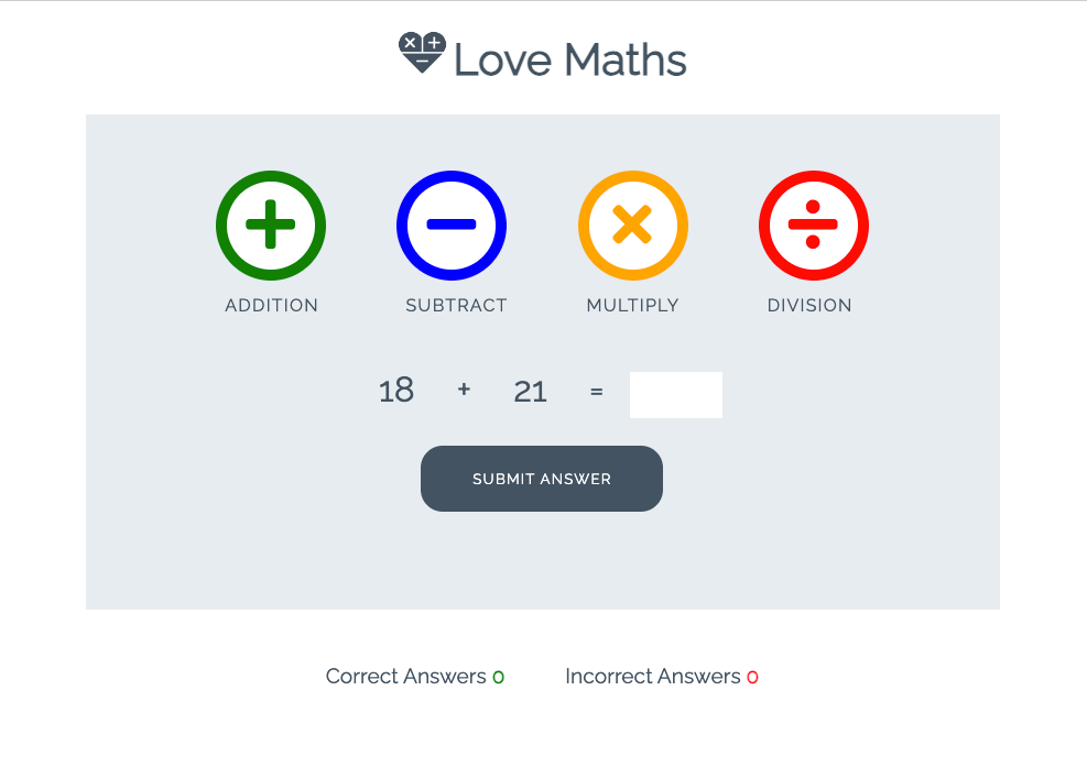 Love Maths Site