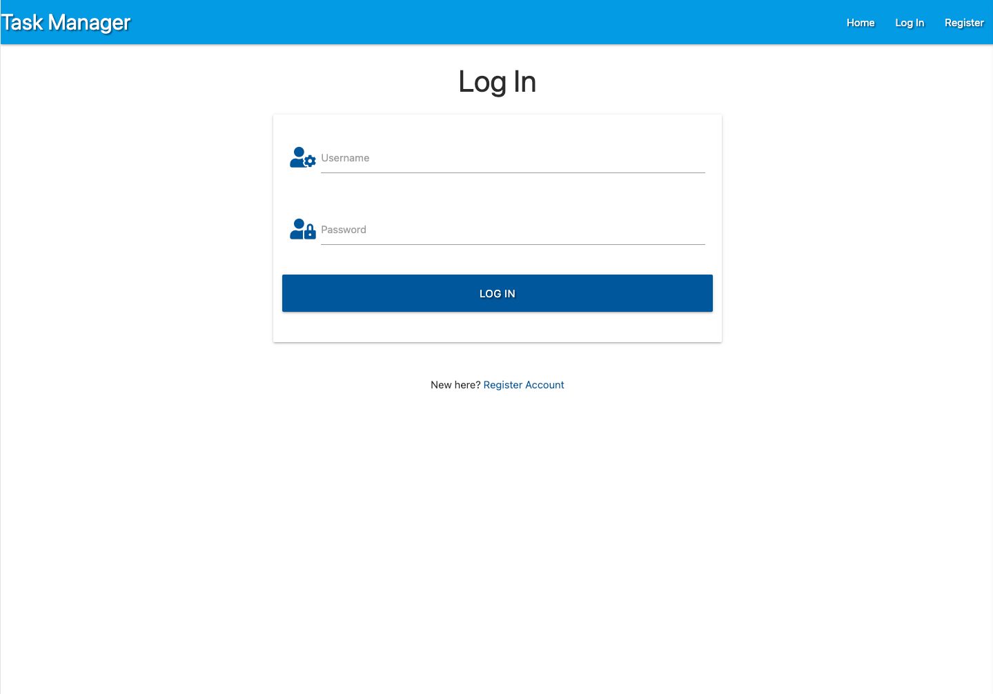 Login Page