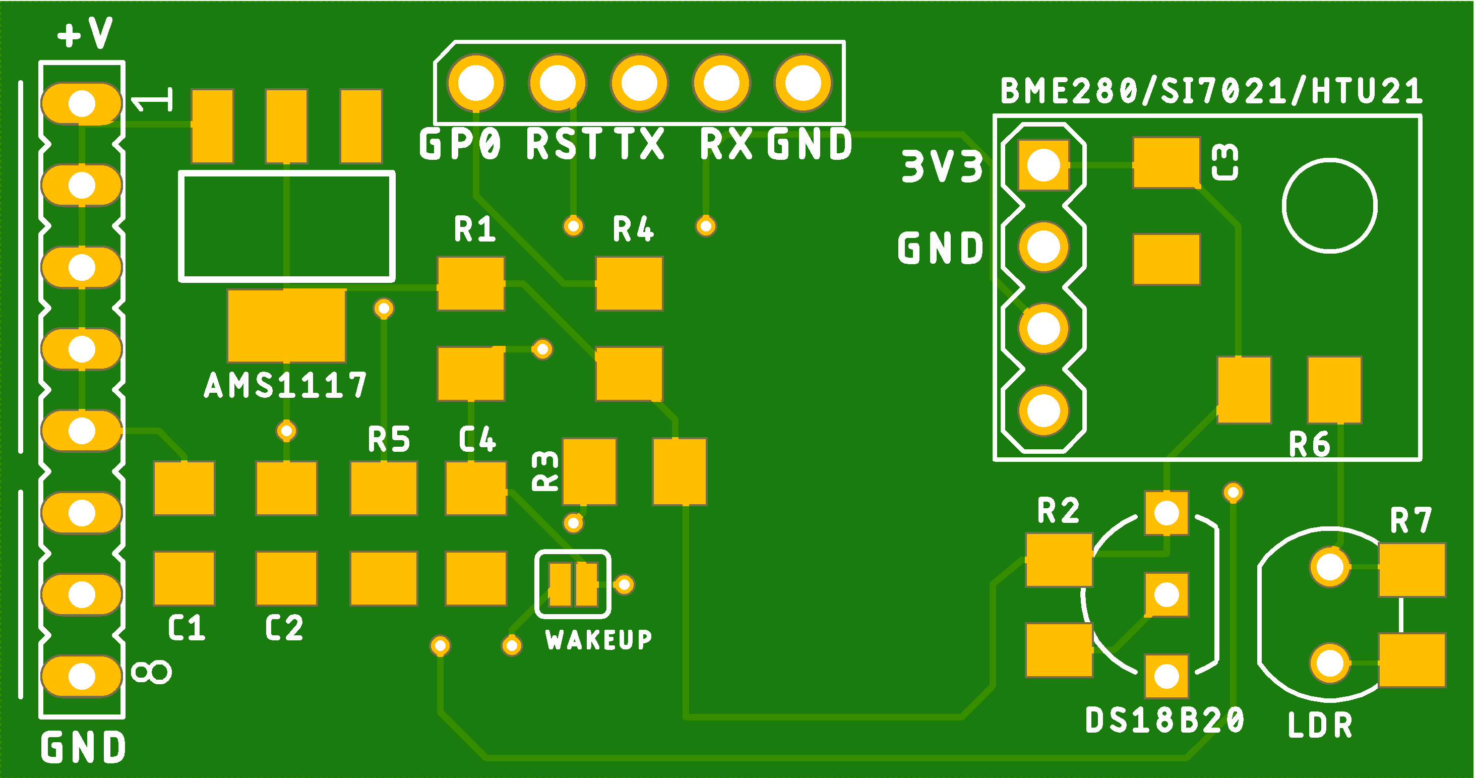 PCB top layer