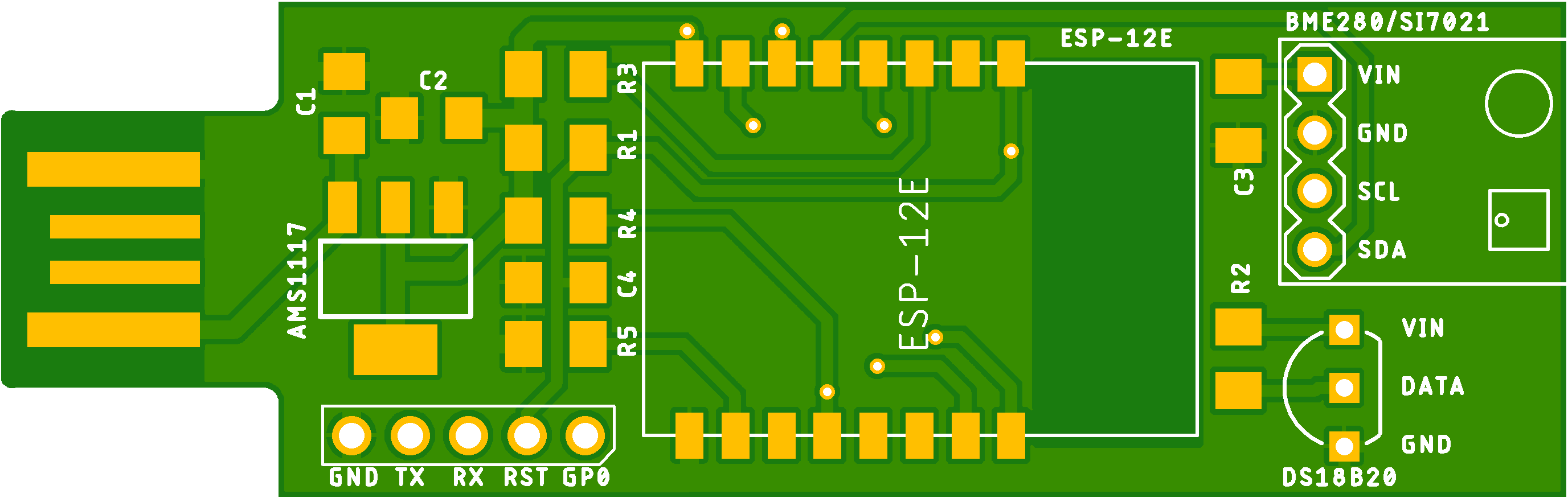 PCB top layer